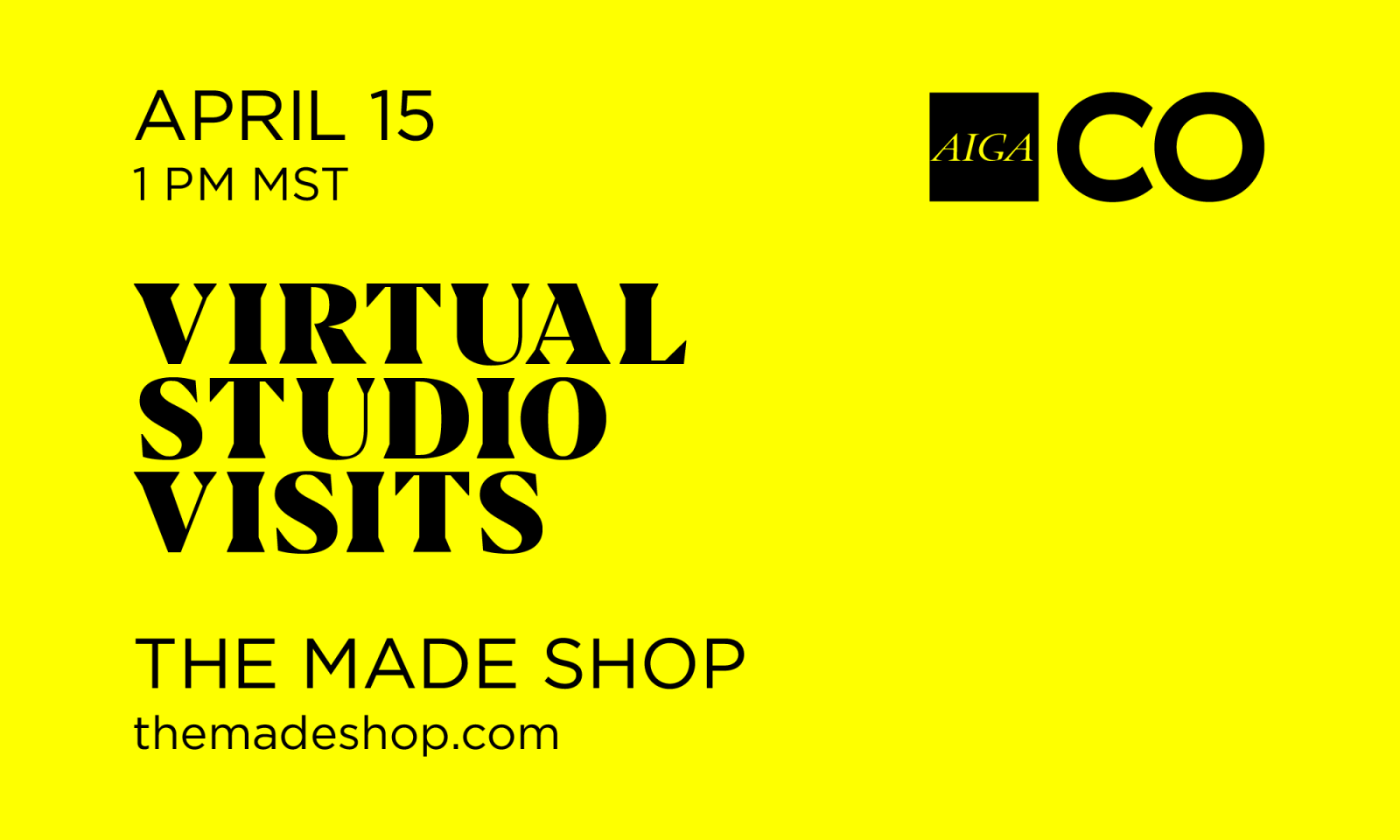 Virtual Studio Tour with The Made Shop