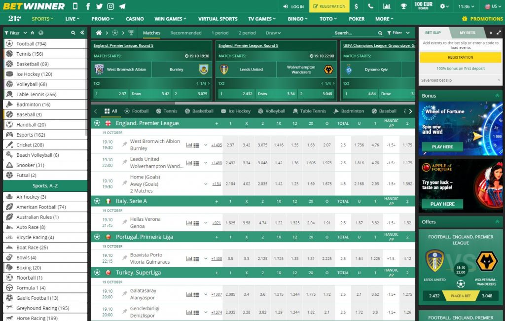 Exploring the Betwinner App Sports Betting Experience